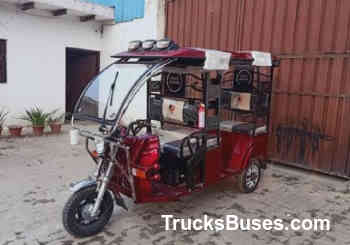 SN Solar Standard E Rickshaw Auto Images